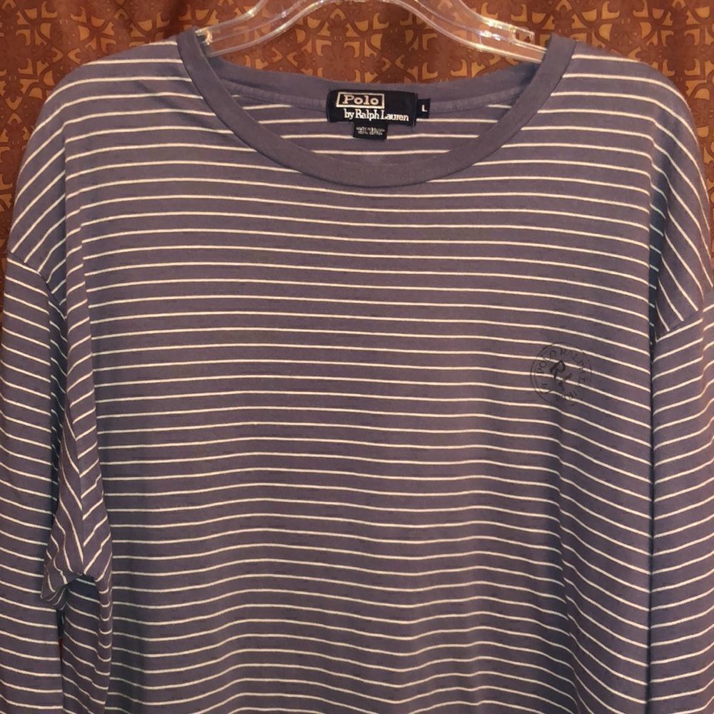 Polo Ralph Lauren Shirt gray white